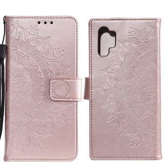 Bedrukte Mandala Flower Wallet lederen tas met riem voor Samsung Galaxy A32 4G (EU-versie)