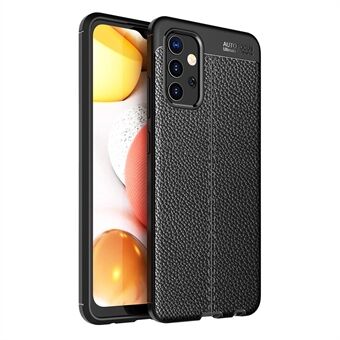 Litchi-textuur Flexibel TPU-telefoonhoesje Goed beschermde beschermhoes voor Samsung Galaxy A32 4G (EU-versie)