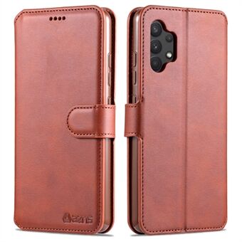 AZNS Wallet Design Lederen Shell Telefoon Stand Cover Case voor Samsung Galaxy A32 4G