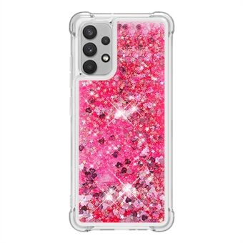 Drijvend drijfzand Glitter pailletten TPU mobiele telefoon beschermhoes voor Samsung Galaxy A32 4G (EU-versie)