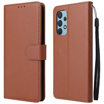 Voor Samsung Galaxy A32 4G (EU-versie) Stand Wallet Phone Case PU Leather Anti-fall Protection Cover