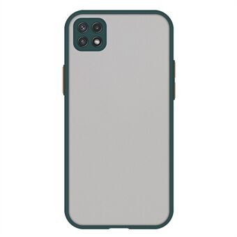 Voor Samsung Galaxy A22 5G (EU Versie) Anti-val Ultra Dunne Mobiele Telefoon Case TPU + PC Huidvriendelijke Beschermende Telefoon Cover