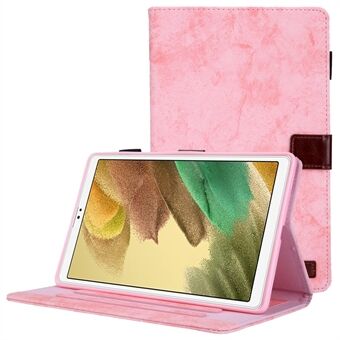 Doek Textuur Lederen Stand Tablet Cover voor Samsung Galaxy Tab A7 Lite 8,7-inch SM-T220 (Wi-Fi)/SM-T225