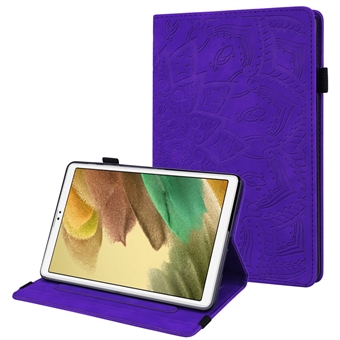 Bedrukte lederen tablethoes met bloempatroon met Stand voor Samsung Galaxy Tab A7 Lite 8,7-inch