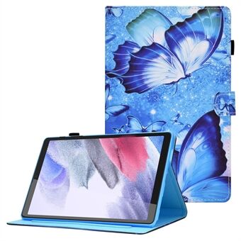 Voor Samsung Galaxy Tab A7 Lite 8.7-inch SM-T220 (Wi-Fi)/SM-T225 Tablet Leather Case Patroon Afdrukken Kaarthouder Cover Stand Shell