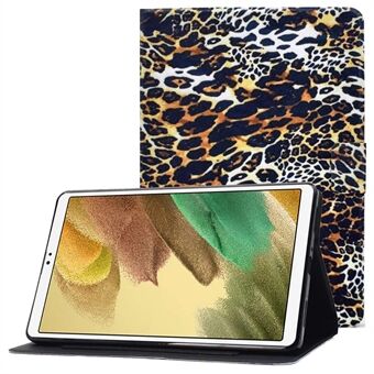 Voor Samsung Galaxy Tab A7 Lite 8,7-inch (T220 / T225) Schokbestendig hoesje PU-leer Tablethoes Patroon bedrukt Magnetische hoes met Stand / kaartsleuven