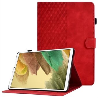 Voor Samsung Galaxy Tab A7 Lite 8,7-inch (T220 / T225) Beschermende anti-valhoes Auto Wake / Sleep Folio Flip Cover Patroon bedrukt tablethoes met kaartsleuven / Stand