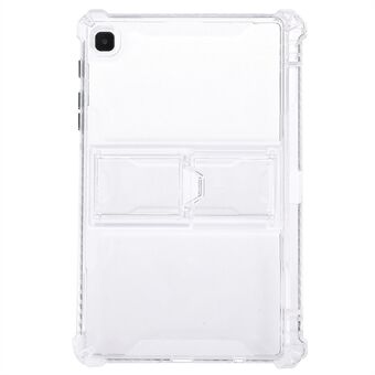 Voor Samsung Galaxy Tab A7 Lite 8.7-inch T220 Clear TPU Tablet Case Drop-proof Back Cover met Kickstand