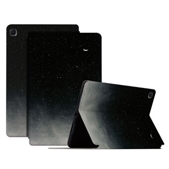 Voor Galaxy Tab A7 Lite 8,7-inch lederen tablethoes Patroondruk Stand Folio Beschermhoes