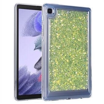 Voor Samsung Galaxy Tab A7 Lite 8.7-inch T225 / T220 Anti-drop Beschermende Tablet Case Glitter TPU + PC Cover