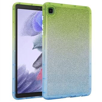 Voor Samsung Galaxy Tab A7 Lite 8.7-inch T225 / T220 Gradiënt Glitter TPU Case Tablet Beschermhoes