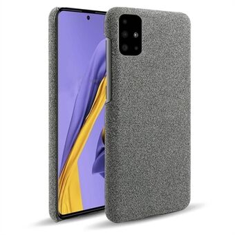 Ultra dunne stoffen patroon harde PC schokbestendige antislip beschermhoes voor Samsung Galaxy A03s (166.5 x 75.98 x 9.14mm)