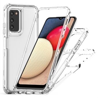 Heldere hoes voor Samsung Galaxy A03s (166.5 x 75.98 x 9.14mm) / A02s (166.5x75.9x9.2mm) Acryl+TPU Cover