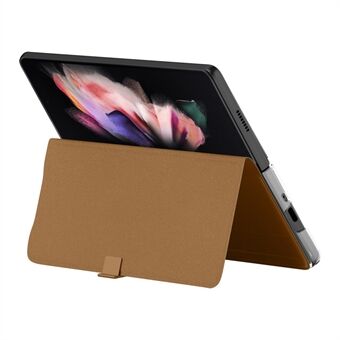 Folio Flip PU lederen Stand telefoonhoesje voor Samsung Galaxy Z Fold3 5G