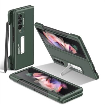 GKK voor Samsung Galaxy Z Fold3 5G harde pc Ultradunne hoes Magnetische standaardhoes met pensleuf