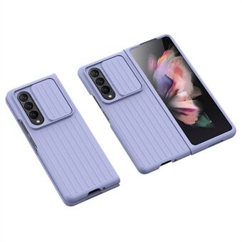 Voor Samsung Galaxy Z Fold3 5G telefoonhoes schokbestendig anti-drop hoesje mobiele telefoon pc-hoes met schuifcamerabescherming