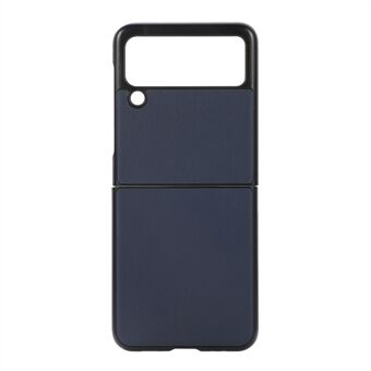 Schokbestendige echt lederen gecoate PC beschermhoes Combo Shell Case voor Samsung Galaxy Z Flip 3