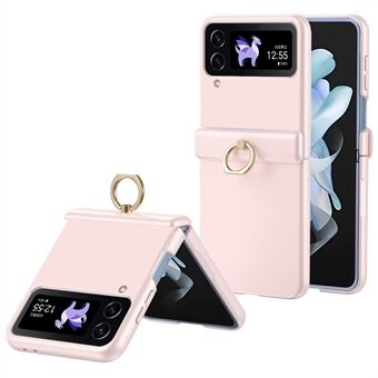 Voor Samsung Galaxy Z Flip3 5G Hoesje Ringhouder Kickstand PC Telefoonhoesje