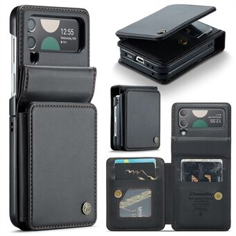 CASEME C22-serie voor Samsung Galaxy Z Flip3 5G hoesje met Litchi-textuur, RFID-blokkering en mobiele telefoonhoes