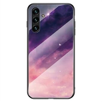 Harde en zachte combinatie Starry Goed beschermd anti-val gehard glas hybride telefoonhoesje voor Samsung Galaxy A13 5G