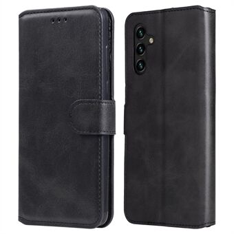 Classic Stand Flip Cover PU-leer Magnetische sluiting Anti Scratch Portemonnee Telefoonhoesje voor Samsung Galaxy A13 5G / A04s 4G (164,7 x 76,7 x 9,1 mm)