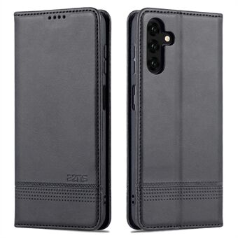 AZNS Drop-proof Auto-absorbed Wallet Design PU lederen beschermende Stand beschermhoes voor Samsung Galaxy A13 5G / A04s 4G (164,7 x 76,7 x 9,1 mm)