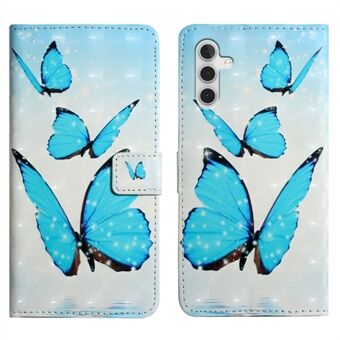 Patroondruk Light Spot Decor Stand Wallet Leather Cover Phone Case voor Samsung Galaxy A13 5G / A04s 4G (164,7 x 76,7 x 9,1 mm)