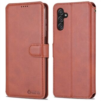 AZNS Book Stand PU Leather Case Magnetische sluiting Flip Wallet Telefoon Cover voor Samsung Galaxy A13 5G / A04s 4G (164,7 x 76,7 x 9,1 mm)