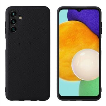 Voor Samsung Galaxy A13 5G PU-leer gecoat TPU + PC Hybride telefoonhoes Anti-val mobiele telefoonhoesbeschermer