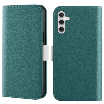 Voor Samsung Galaxy A13 4G / 5G / A04s 4G (164,7 x 76,7 x 9,1 mm) Snoepkleur Litchi-textuur Schokbestendig lederen tas Anti- Scratch Portemonnee Stand Telefoonhoes