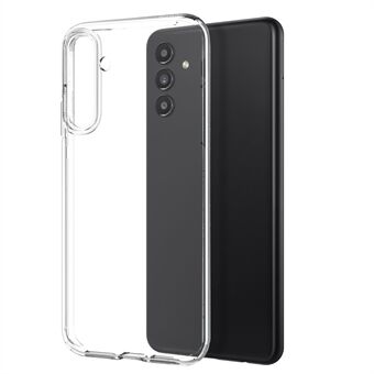 NORTHJO voor Samsung Galaxy A13 5G / A04s 4G (164,7 x 76,7 x 9,1 mm) flexibele TPU telefoonhoes met HD helder gehard glas schermbeschermer