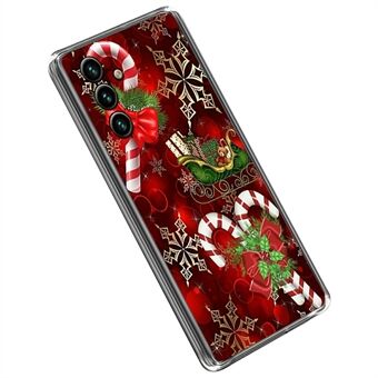 Kerstserie anti-val telefoonhoes voor Samsung Galaxy A13 5G, patroonbedrukking TPU beschermende achterkant