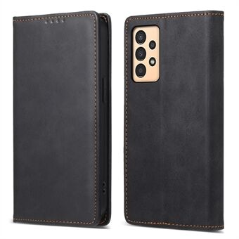 DF-05 Voor Samsung Galaxy A13 4G / 5G Magnetische Sluiting Leather Case RFID Blocking Stand Portemonnee Telefoon Cover