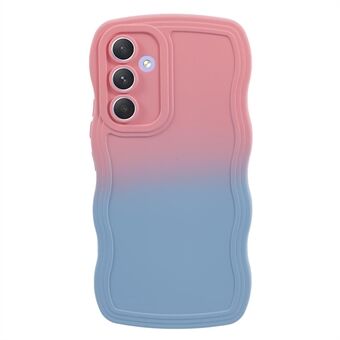 JTW-serie voor Samsung Galaxy A13 5G Hoesje met dubbele kleur golvende rand en TPU achterkant.