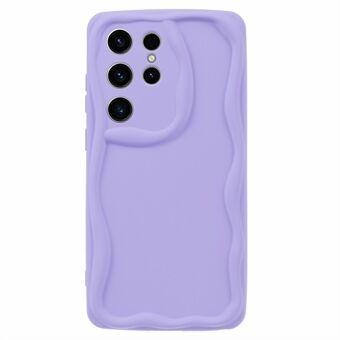 Voor Samsung Galaxy S22 Ultra 5G Hoesje, Beschermend Rubber TPU Telefoonhoesje.