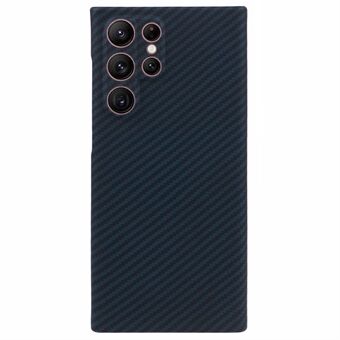 Voor Samsung Galaxy S22 Ultra 5G Hoesje 1500D Grove Textuur Nauwkeurige Uitgesneden Telefoon Achterkant Hoesje