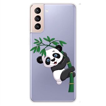 Niet-vergelende zachte TPU-patroonprint Anti-drop beschermende telefoonhoes voor Samsung Galaxy S22 5G