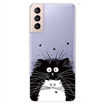 IMD-patroonprint Zacht flexibel TPU schokbestendig beschermend telefoonhoesje voor Samsung Galaxy S22 5G