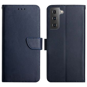 Nappa Texture Case Wallet Anti-drop lederen beschermhoes voor telefoon met Stand voor Samsung Galaxy S22 5G