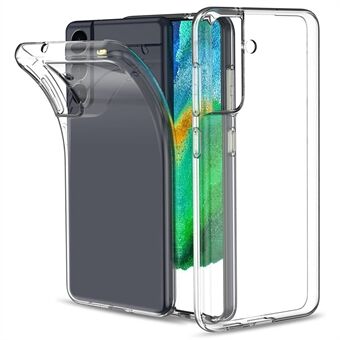 Voor Samsung Galaxy S22 5G Mobiele Telefoon Case Precieze Uitsparingen Clear Soft TPU Anti-vingerafdruk Goed beschermde Telefoon Cover