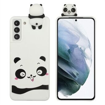 Voor Samsung Galaxy S22 5G SZ Patroon Afdrukken TPU + PVC Hoesje 3D Cartoon Schattig Karakter Fashion Cover