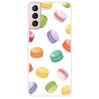 Schokbestendig telefoonhoesje voor Samsung Galaxy S22 5G Patroon bedrukt anti- Scratch cover shell zachte TPU telefoonbeschermer