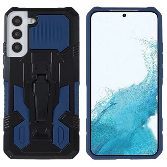 MechWarrior Project voor Samsung Galaxy S22 5G Hybride harde pc Zachte TPU Schokbestendige beschermende mobiele telefoonhoes met achterclip Kickstand