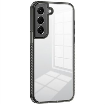 Voor Samsung Galaxy S22 5G Clear Telefoonhoesje TPU PC Anti-Slip Valbestendig Achterkant Bescherming