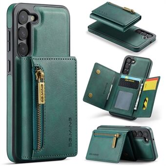 DG.MING M5-serie voor Samsung Galaxy S22 5G hoesje, afneembare portemonnee met kickstand voor telefoon.