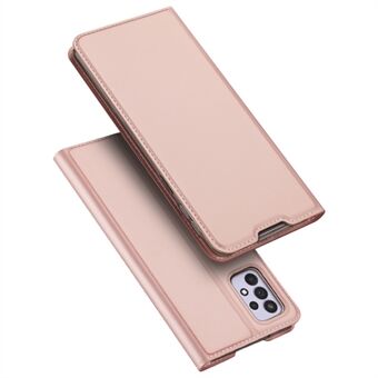 DUX DUCIS Skin Pro Series voor Samsung Galaxy A33 5G Card Slot Stand Flip PU lederen anti- Scratch beschermhoes