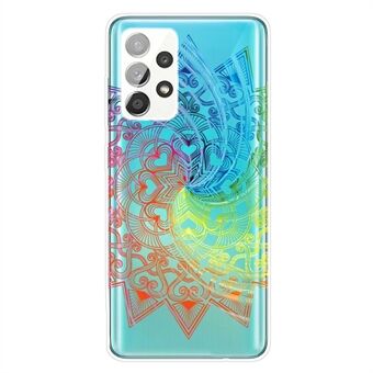 Anti- Scratch Mandala Patroon Afdrukken TPU Telefoon Case Cover Back Shell voor Samsung Galaxy A33 5G