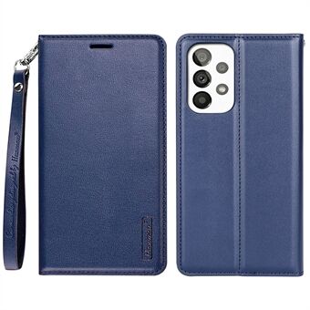 HANMAN Minor Series Folio Flip Telefoonhoes voor Samsung Galaxy A33 5G, Anti-shock PU lederen telefoonhoes met Stand Beschermende schaal