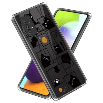 Voor Samsung Galaxy A33 5G Patroonbedrukking Telefoonhoes Zachte TPU Slim Fit Cover