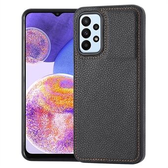 Voor Samsung Galaxy A33 5G Hoesje Spatwaterdichte PU Lederen Gecoate TPU Telefoon Achterkant Cover